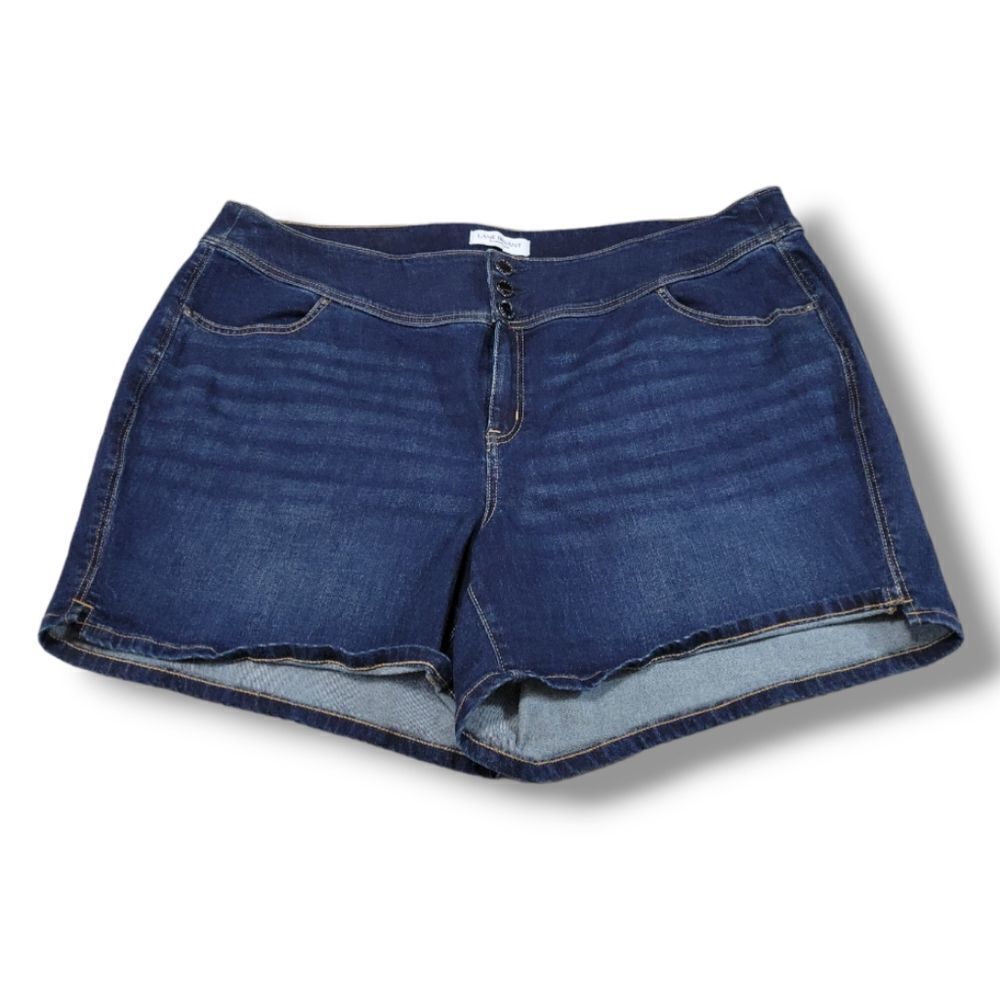 Lane Bryant Shorts Size 24 Women's High Rise Essential Stretch Girlfriend Short